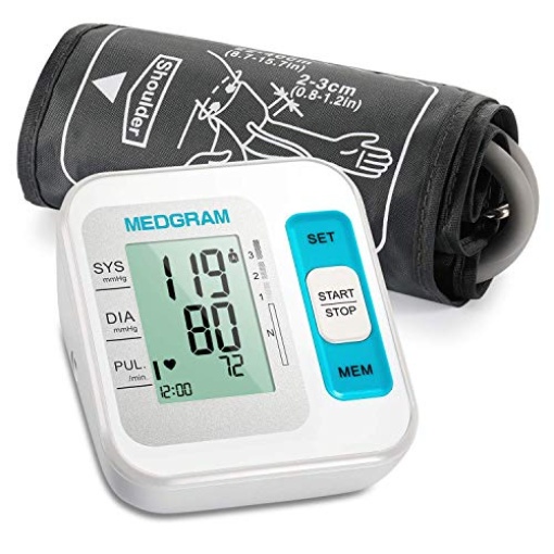 Get Fit Wrist Blood Pressure Monitor for Home Use - Medical Blood Pressure  Machine Reader - Dual Users 2x99 Memory - Sphygmomanometer Adjustable Wrist