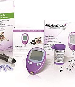 AlphaTRAK 2 Veterinary Blood Glucose Monitoring Meter Kit 0 247x285