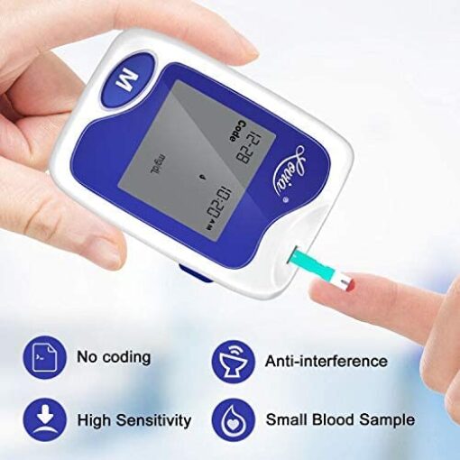 Diabetes Testing Kit Lovia Blood Sugar Test Kit 50 Glucometer Strips